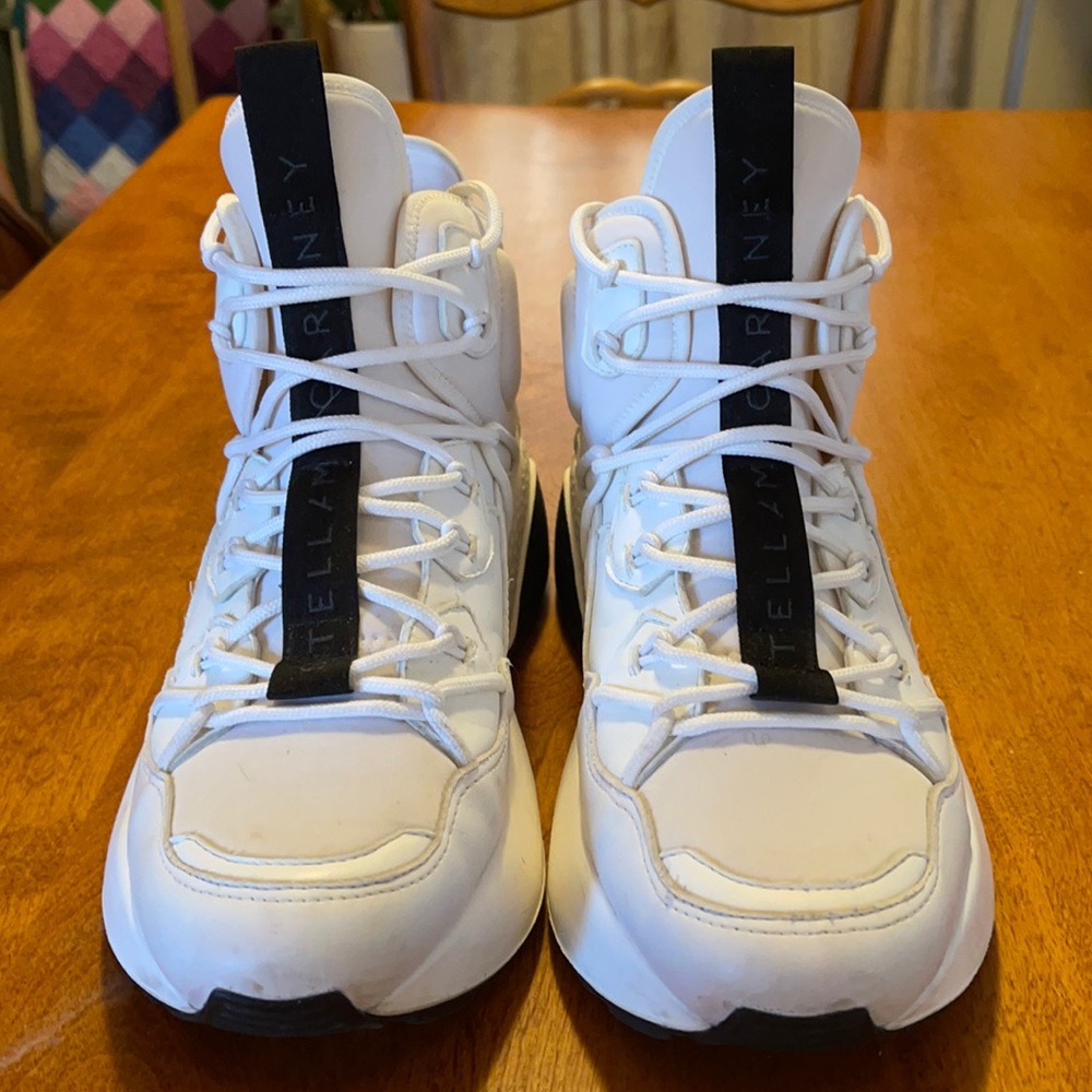 Stella McCartney Leather Sneakers Sz.9